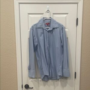 Report Sky Blue Men's Dress Shirt